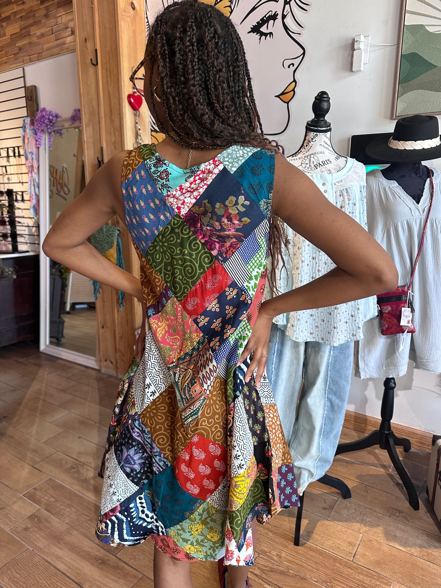 Free Spirit Mini Dress (Sacred Threads)