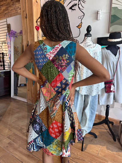 Free Spirit Mini Dress (Sacred Threads)