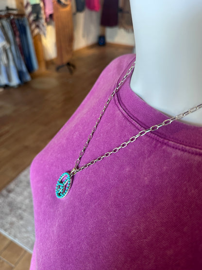 Peace Sign Fashion Necklace
