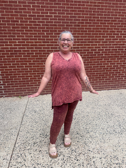 Curvy Legging and Tank Set