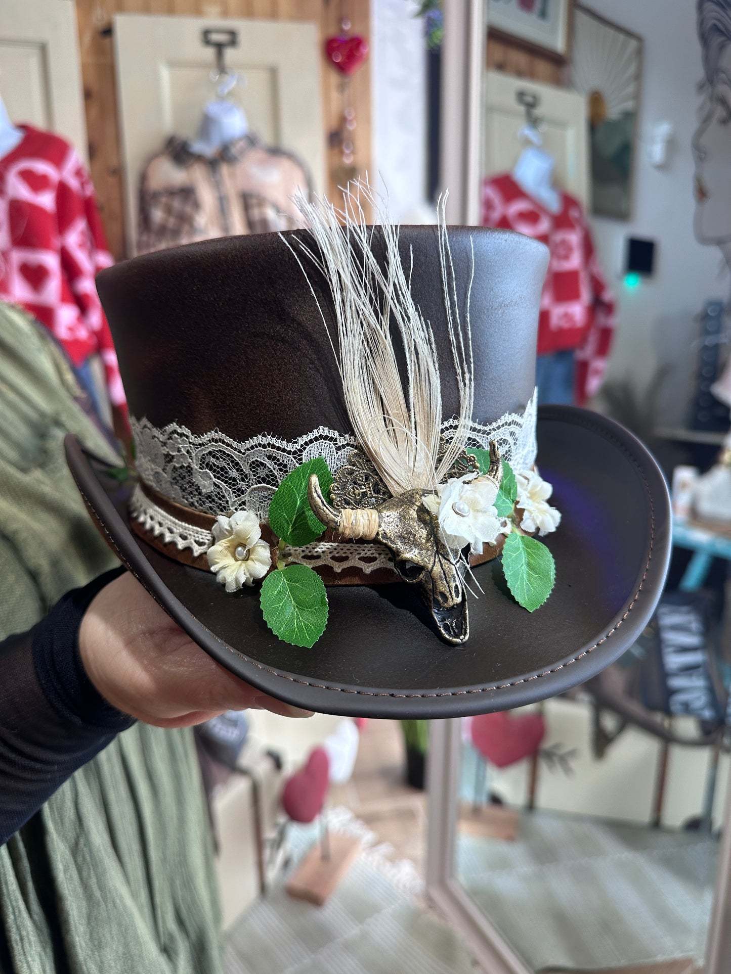 Desert Traveller Leather Hat
