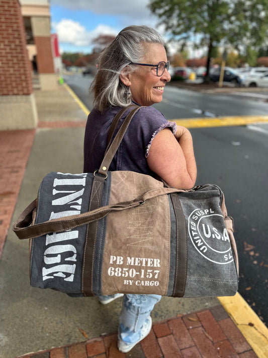 Vintage Cargo Duffle (Myra)