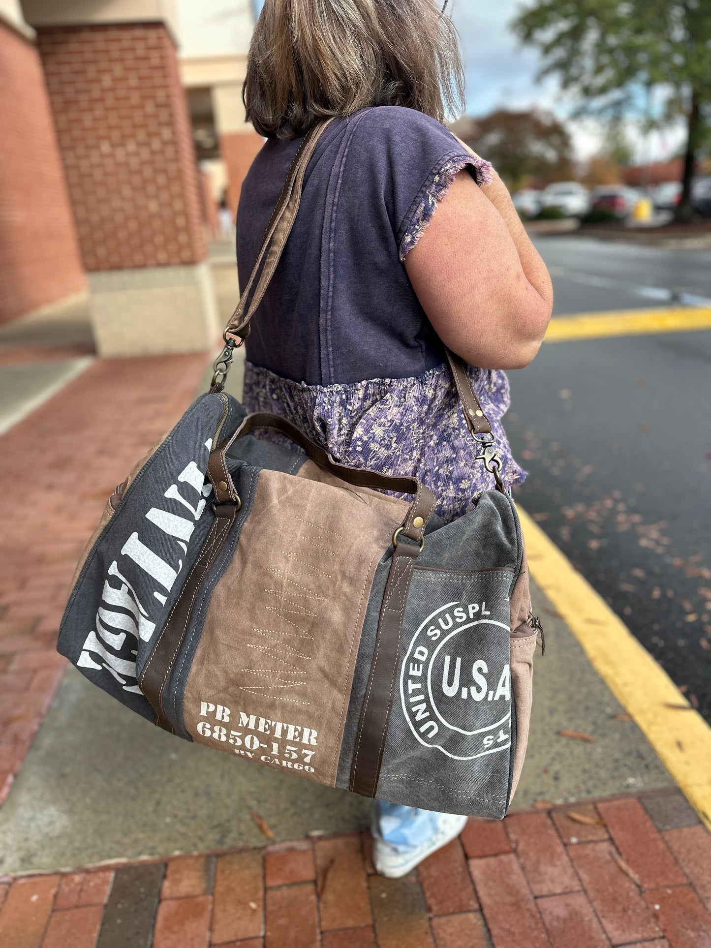 Vintage Cargo Duffle (Myra)