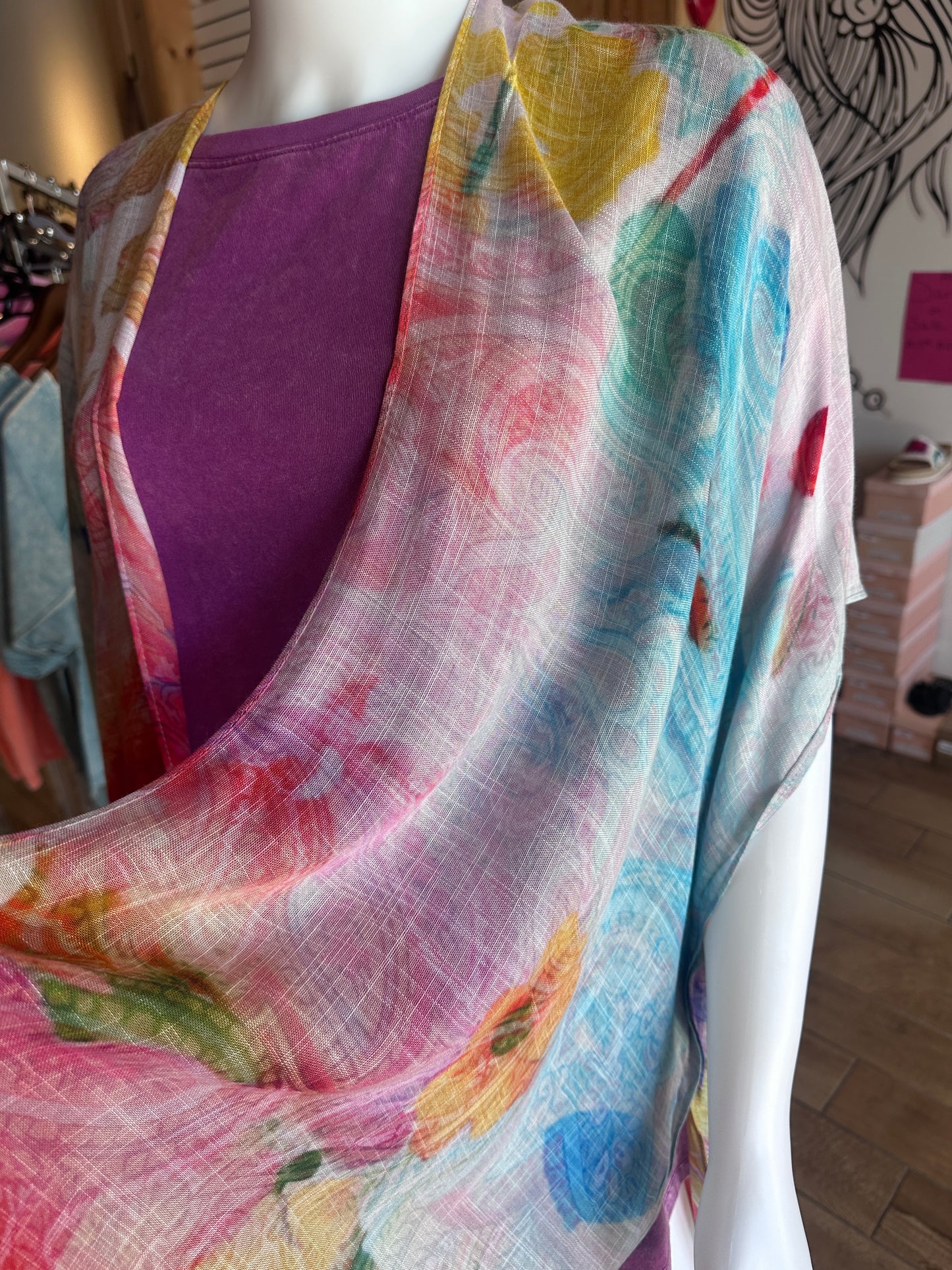 Island Flower Kimono