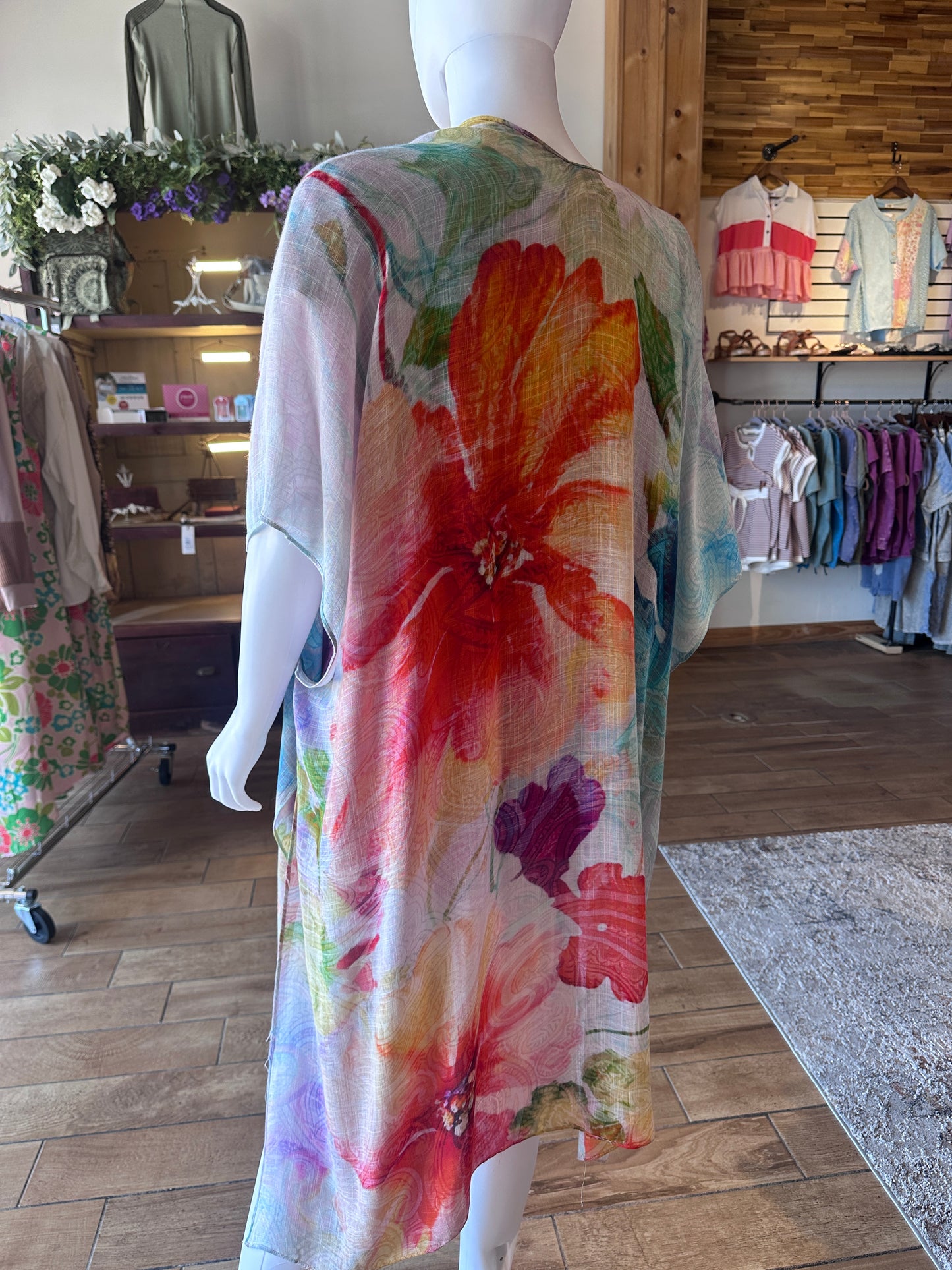 Island Flower Kimono