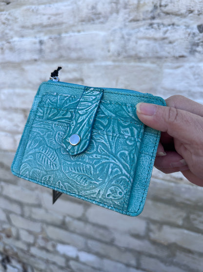 Handtooled Cardholder/wallet (Myra)
