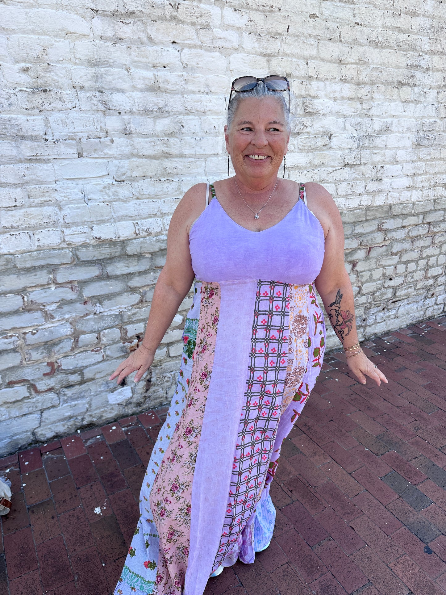 Boho Wild Flower Maxi Dress (Jayli)