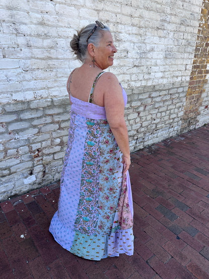 Boho Wild Flower Maxi Dress (Jayli)
