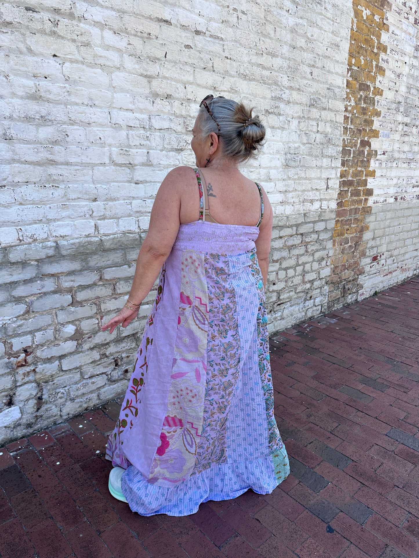 Boho Wild Flower Maxi Dress (Jayli)