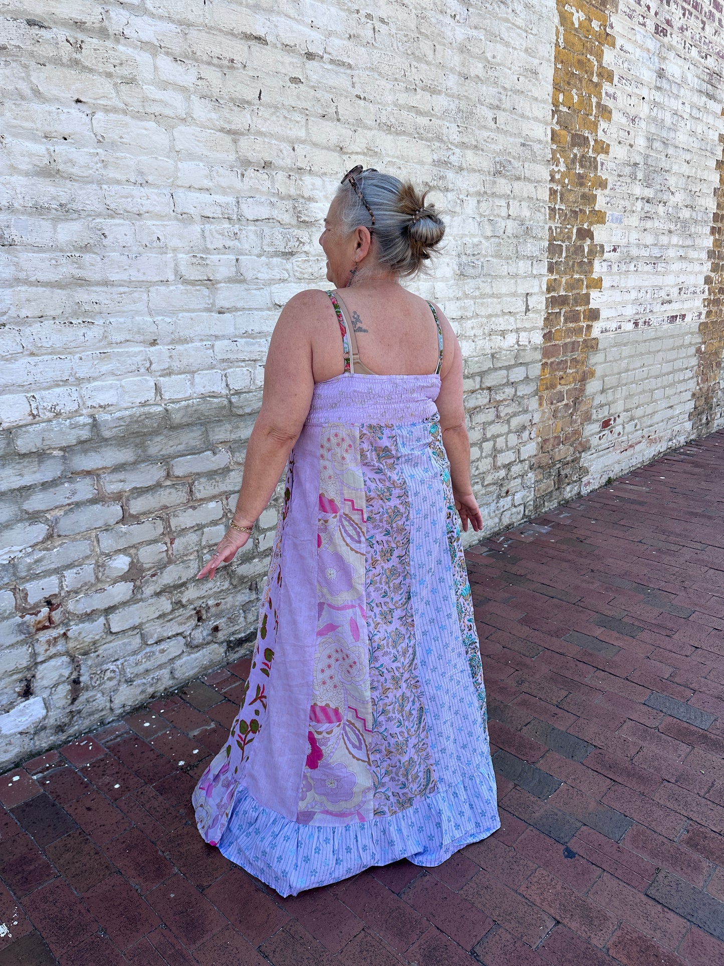 Boho Wild Flower Maxi Dress (Jayli)
