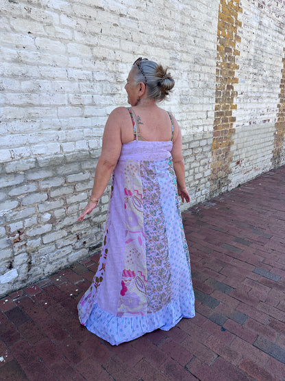 Boho Wild Flower Maxi Dress (Jayli)