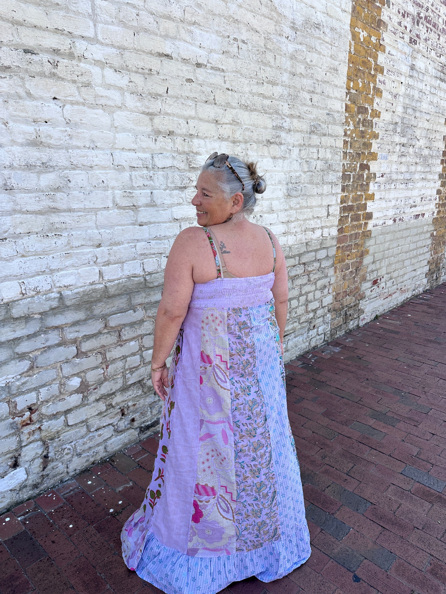Boho Wild Flower Maxi Dress (Jayli)
