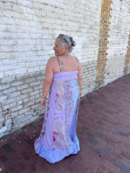 Boho Wild Flower Maxi Dress (Jayli)