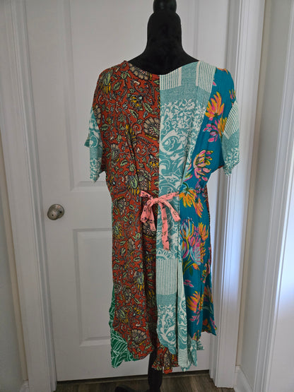 Curvy Wildflower Mini Dress