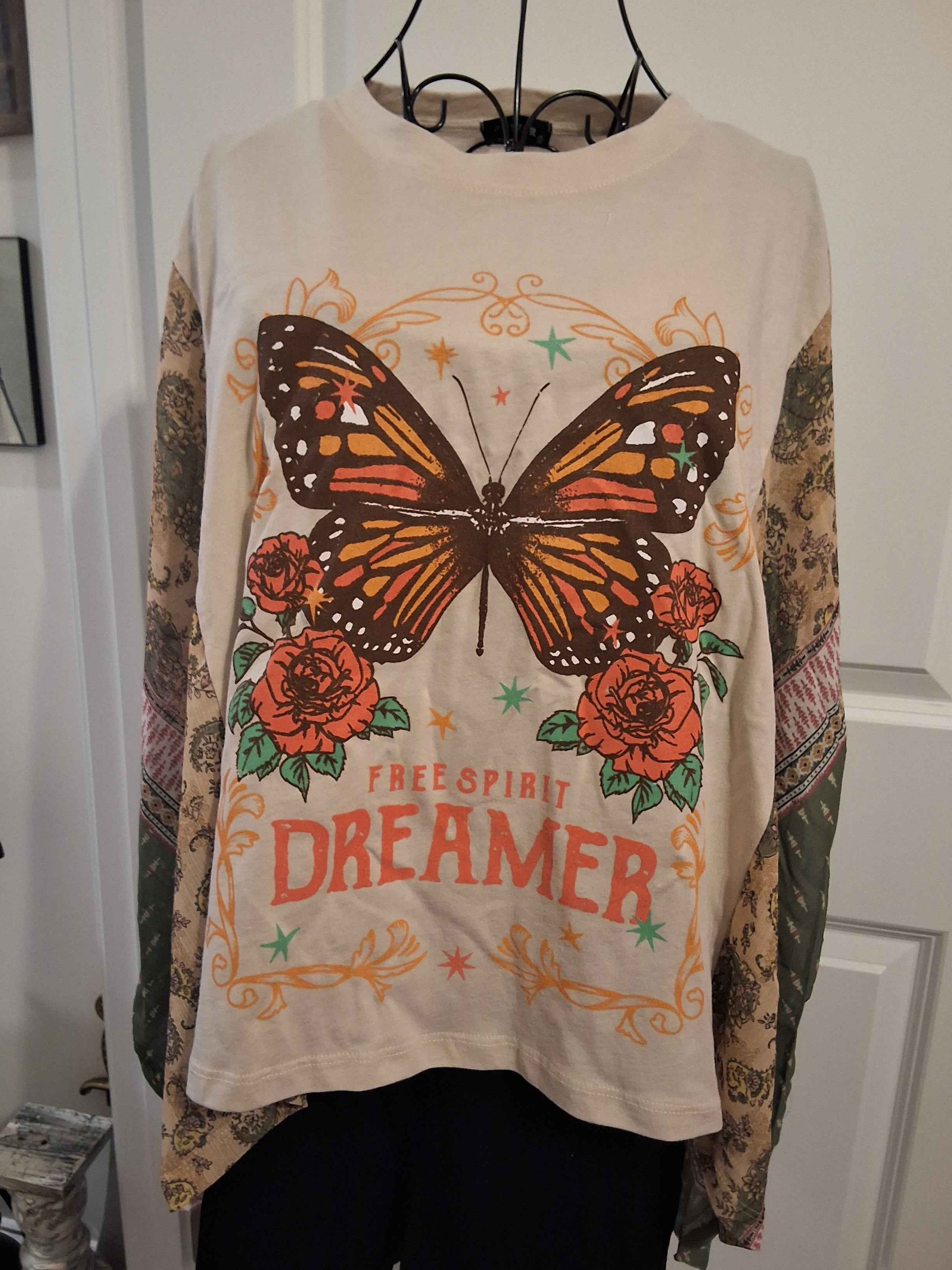 Butterfly Dreamer Kaftan Top (Zutter)