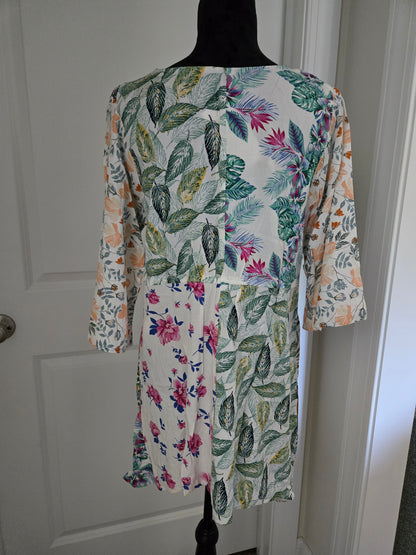 Floral Patchwork Tunic (Sacred Threads)