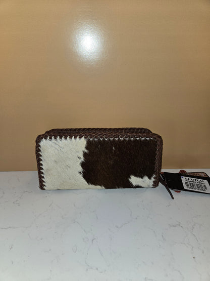 Cowhide Clutch
