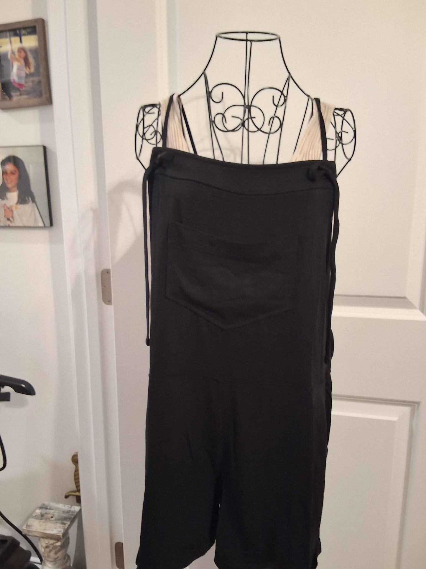 Black Romper Shorts