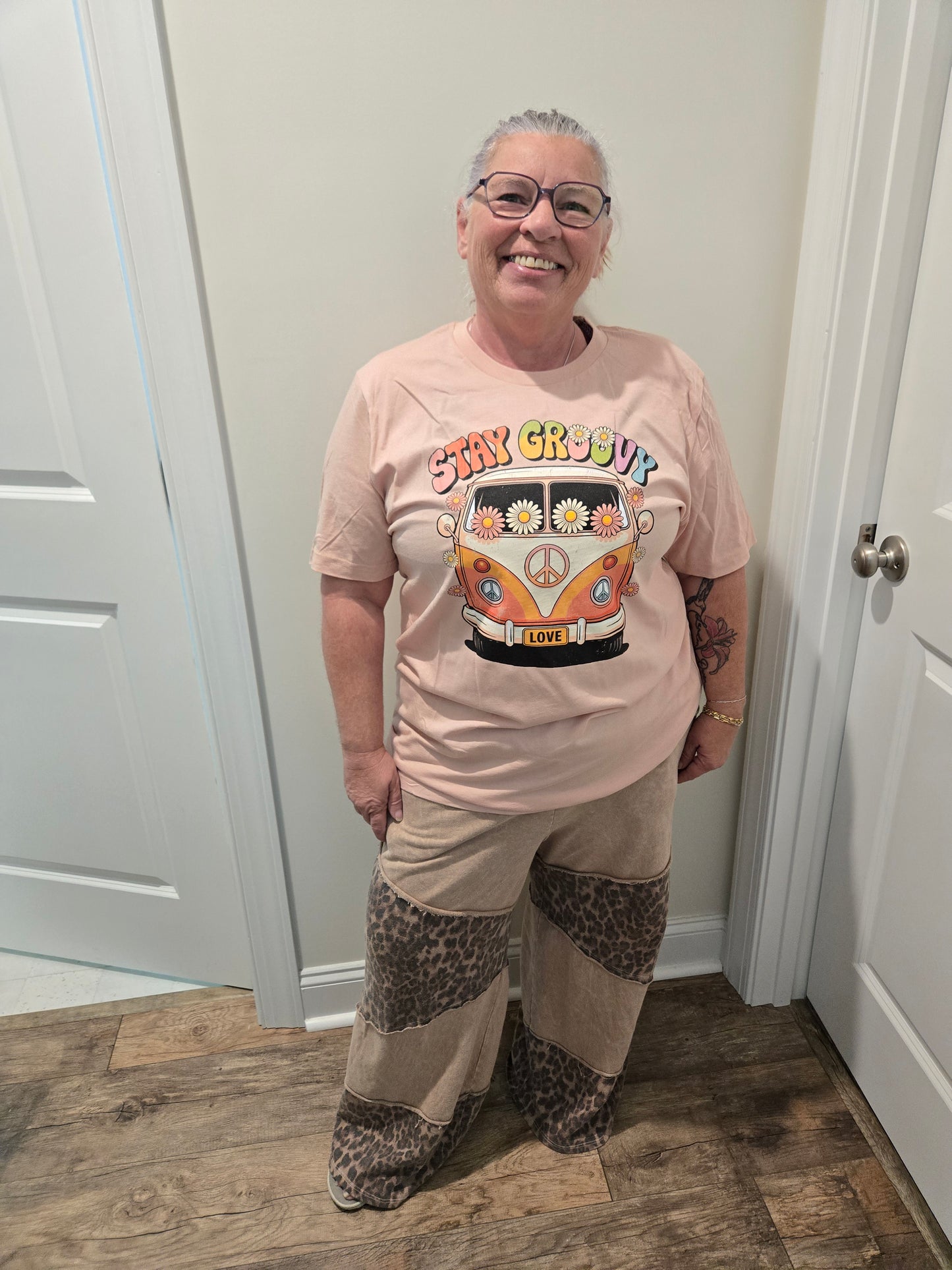 Stay Groovy Graphic Tshirt