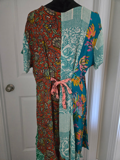 Curvy Wildflower Mini Dress